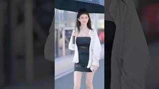 beautiful girl street fashion outfits style #tiktok #chinesefashion #mejoresstreetfashion #shorts
