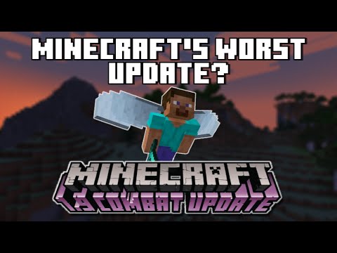 Why was Minecraft 1.9 SO Bad?