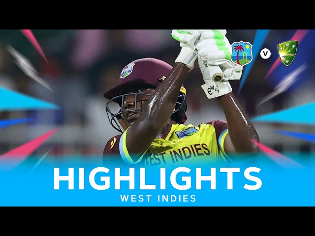 Litchfield 77 And Taylor 100! Extended Highlights | West Indies v Australia | 1st ODI