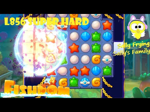 Fishdom level 856 super hard