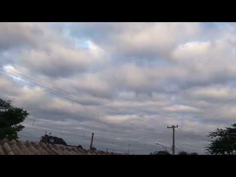 Manhã nebulosa de Domingo com temperatura máxima de 17°C em Esteio/RS
