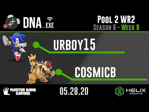 DNA.EXE S6:W9 - urboy15 (Sonic) vs cosmicb (Bowser) - Pool 2 WR2