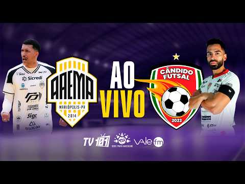 CAMPEONATO PARANAENSE SERIE PRATA 2026  - 22° RODADA - AAEMA MARIOPOLIS X CÂNDIDO FUTSAL
