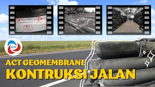 ACT HDPE Geomembrane Import 200 micron Spek 4m x 100m