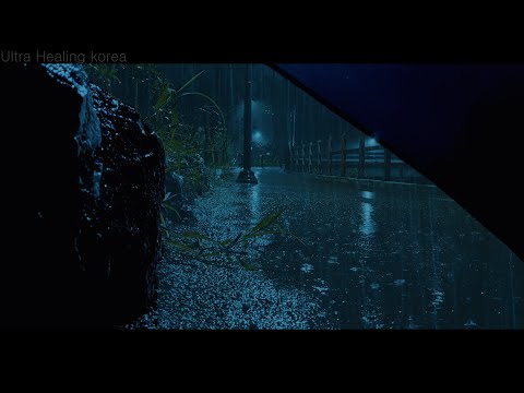 The sound of rain in the rain tent. White noise for deep sleep.