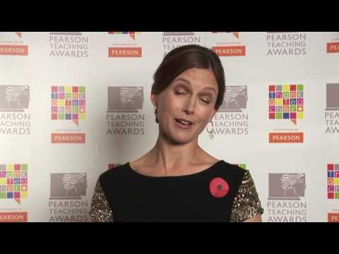 Katie Derham thanks a teacher
