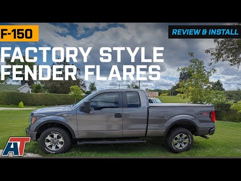 2009-2014 F-150 Factory Style Fender Flares Review & Install