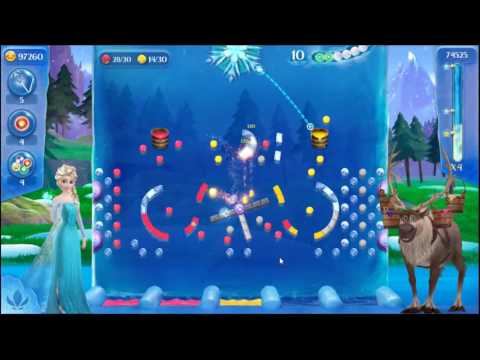 Frozen Free Fall: Icy Shot Level 179 - NO BOOSTERS ☃☃☃