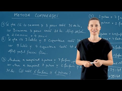Metoda comparației - Matematica - Clasa a V-a