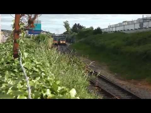 IE Class 29000 DMU passes St Marys Rd
