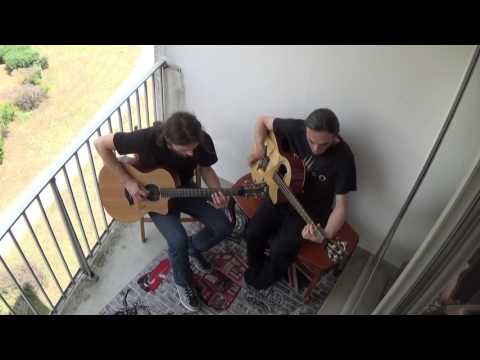 Improv with Tripman 4 - Jam on Balcony - France | Guitar&Bass