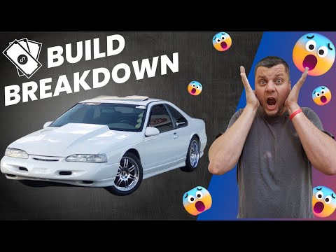 1995 Ford Thunderbird SC - MEGA BUILD - Cost Break Down