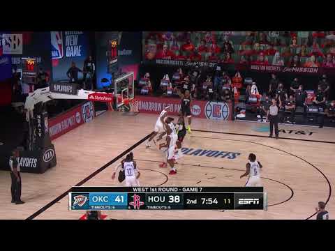 Jeff Green Full Play | Thunder vs Rockets 2019-20 Playoffs Game 7 | Smart Highlights