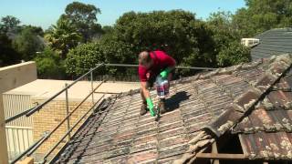 roof cleaning - tiles bunnings