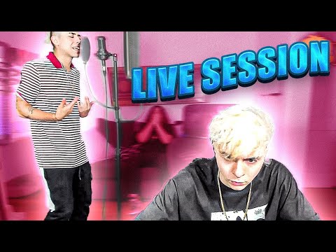 LUCK RA y LIL CAKE LIVE SESSION CON OSCU 😂