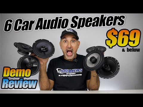 The Best 6.5" Car Audio Co-Ax Speakers (Tested & Reviewed)