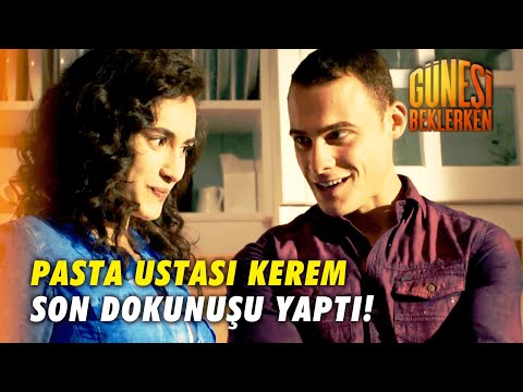 Zeynep ve Kerem PASTA YAPIYOR! - Güneşi Beklerken 15. Bölüm