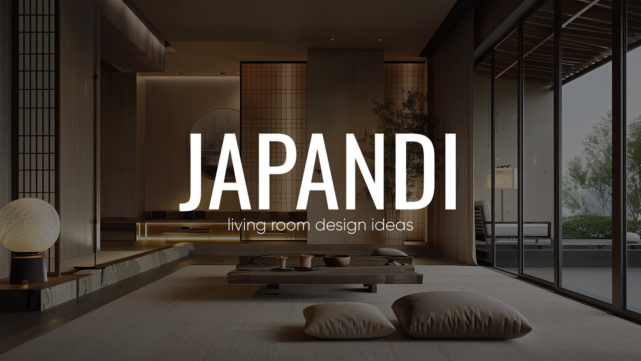 Japandi Living Room | AI's Serene Japandi Living Room Designs