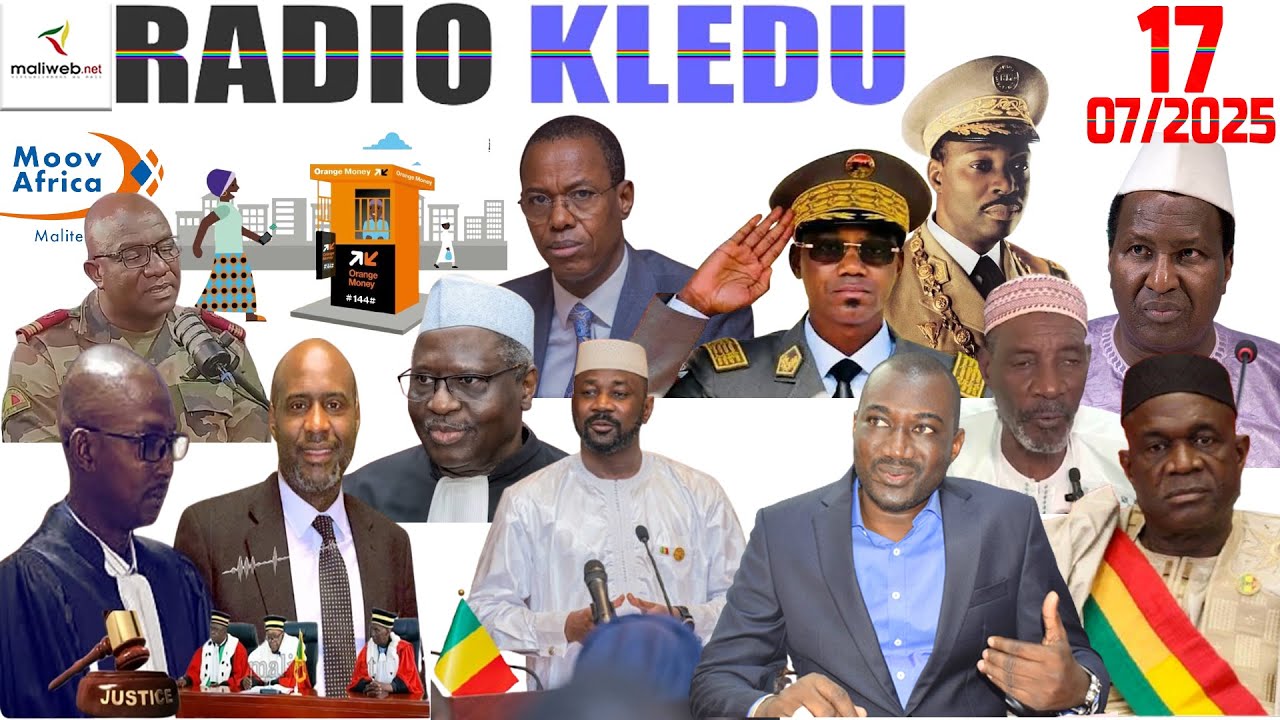 La Revue de Presse de la RADIO KLEDU du 17 Juillet 2025