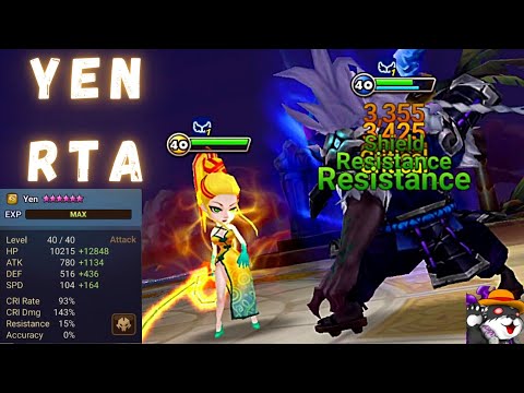 The Power Of Yen (Wind Rakshasa) In RTA  Summoners War