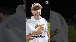 "We found a way to win." - Woodruff HC Brett Sloan recaps the Wolverines’ 21-13 victory