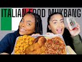 TRYING ITALIAN FOOD FOR THE FIRST TIME Italian Food Mukbang