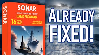 Early Atari Prototype Sonar FIXED & FULLY PLAYABLE!
