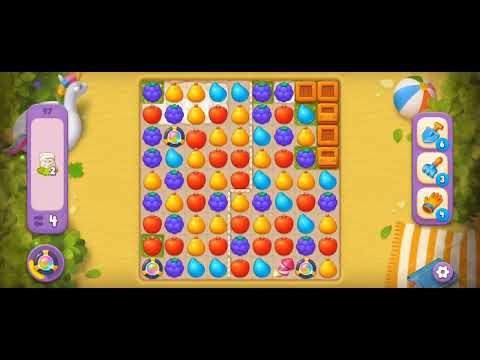 Gardenscapes Level 97 Super Hard (No Boosters)