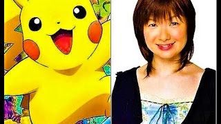 Real Voice Behind Pikachu {  Ikue Otani }