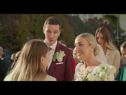 Svadobné video Kristíny a Jaroslava / krásna svadba v Zavare (2024)