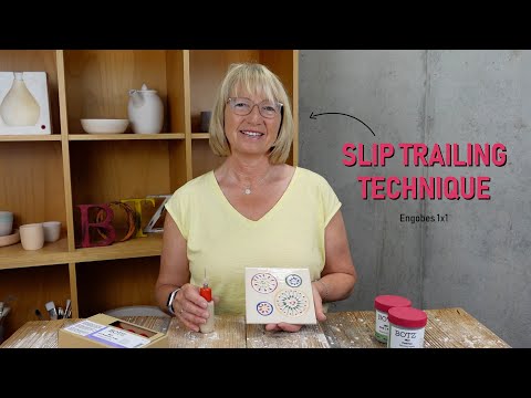 BOTZ - Enjoying Ceramics - 32 - Slip Trailing Technique