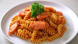 Once you eat a bowl of pasta, you won't go for drained pasta again, it's so delicious