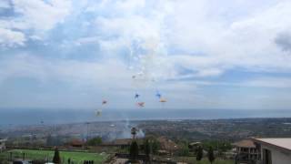 preview picture of video 'Apertura della Festa di Sant'Alfio a Vara 2014 e Spettacolo Pirotecnico Ditta Fratelli Toscano'