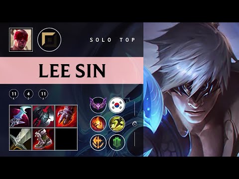 Lee Sin Top vs Irelia - KR Master Patch 25.24