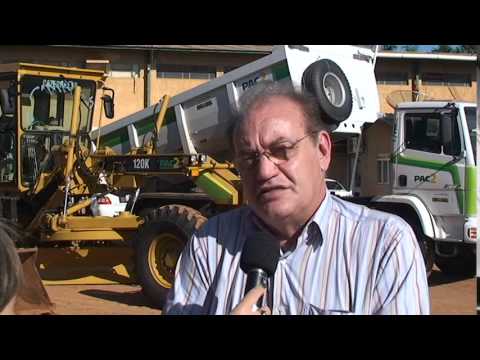 Prefeitura de Campo Novo do Parecis recebe máquinas da ação completa do PAC 2