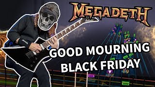 Megadeth - Good Mourning / Black Friday 97% (Rocksmith 2014 CDLC) Guitar Cover