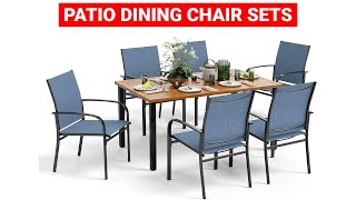 Best Patio Dining Chairs Review and Buying Guide