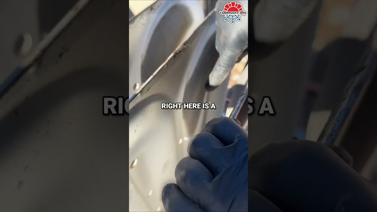 When you find a crack in the heat exchanger 😳 furnace repairs in Edmond, OK