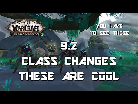 9.2 Class Changes WOAH These Are Cool