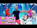 Magic Let It Go Ribbon Dance Creates Winter Wonderland In Summer Heat