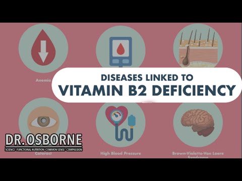 Diseases Linked To Vitamin B2 Deficiency