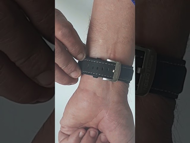 Vídeo relacionado con HCBBCEW Compatible con correa de reloj piel cocodrilo GIRARD-PERREGAUX 49860D