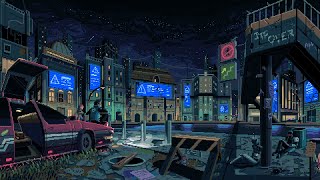 Lofi Music video with Pixel Art by Kirokaze