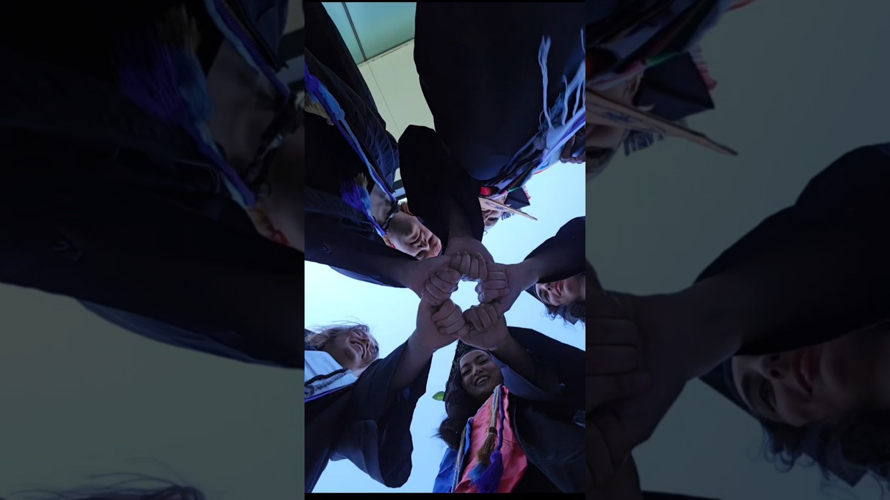 Hands in for the class of 2025! 🎓 #graduation