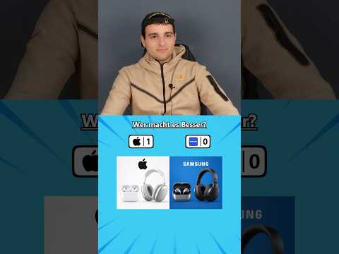 Apple vs Samsung! Was ist Besser? #shorts