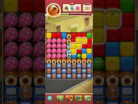 Toon Blast Level 2283 No boosters  トゥーンブラスト レベル2283 ブースターなし