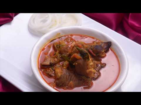 Aatukal Kulambu / Mutton Paya Curry - Tamil