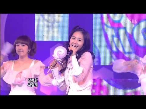 080127소녀시대 Kissing You인기가요 고화질