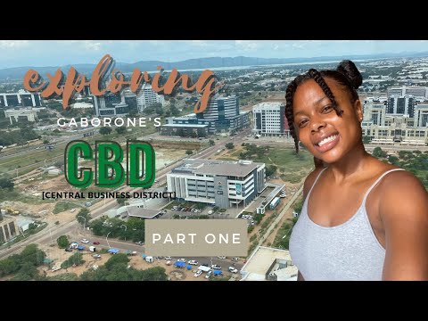 Exploring Gaborone's Central Business District || Part 1 of 2 || Solo Journey to Africa