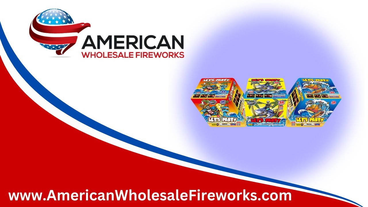 Let's Party - Case of 3 - M5088-C ... Available at American Wholesale Fireworks!
